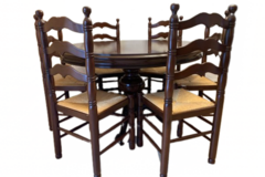 Individual Sellers: Kitchen Dining Table with 6 Chairs