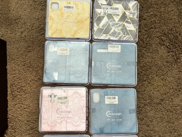Buy Now: Mixed Lot of 10 Leather Wallet phone cases. 