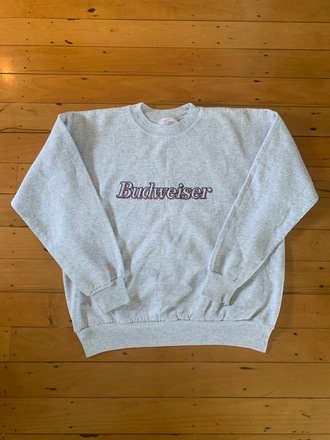 Vintage Budweiser Crewneck Orbit