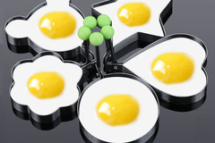 Comprar ahora: 70pcs thickened stainless steel omelet love omelet mold