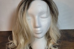 Selling with online payment: Blonde Wig with Dark Roots 