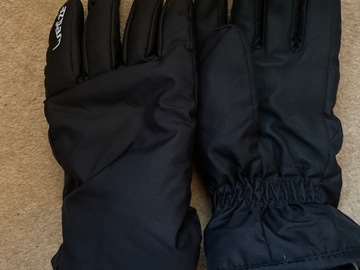 Winter sports: Black gloves 