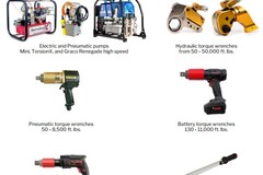 Service: Industrial Bolting Tools    Sales-Service-Calibration-Rentals