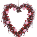Events priced per-person: Valentine's Day heart grapevine wreath
