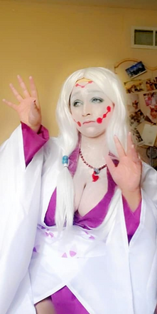Demon Slayer: Kimetsu No Yaiba Mother Spider Demon Cosplay Costum
