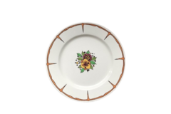 Vente: Série de 7 assiettes en porcelaine Boch freres La Louviere
