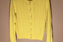 Selling: Bright yellow cardigan size S