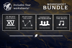 Offering a Service: Writing Raven Author Solutions Worksheet Bundle