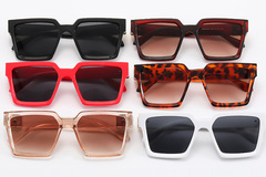 Buy Now: 50Pcs retro large square sunglasses outdoor sun visor