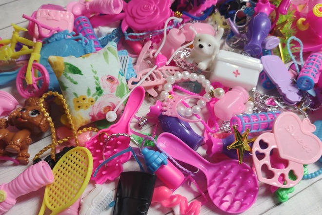100pcs. Barbie Toy Accessories