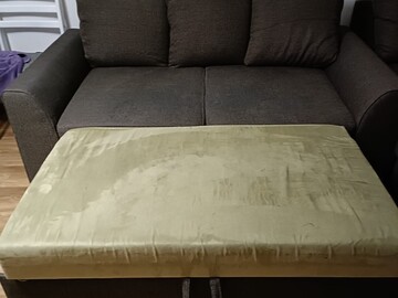 Myydään: Sofa cum bed wooden