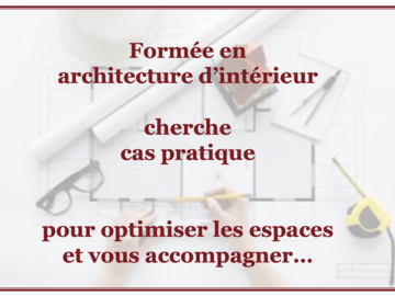 Offering: Cherche Cas Pratique - Architecture Intérieur - GRATUIT