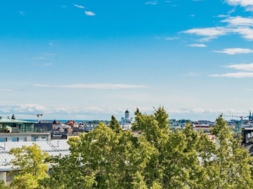 Renting out: Kallio office with city view