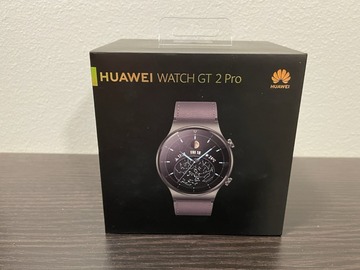 Myydään: Huawei Watch GT2 Pro älykello/smartwatch 46mm (Nebula Grey)