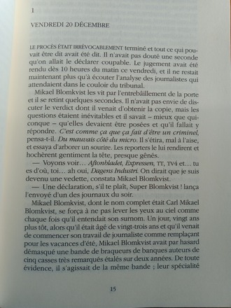 Les hommes qui n'aimaient pas les femmes - S. Larsson - Actes Sud