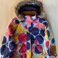 Winter sports: Mini Boden Spotted Girls ski jacket