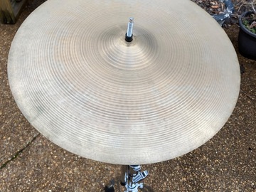 VIP Member: $159 OBO 1960s A. Zildjian 16" thin crash cymbal 945 grams