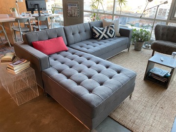 Individual Seller: Gus Jane Bi-Sectional Sofa in Excellent Condition