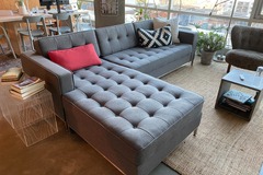 Individual Seller: Gus Jane Bi-Sectional Sofa in Excellent Condition