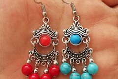Comprar ahora: 20 Pairs of Vintage Bohemian Turquoise Earrings for Women