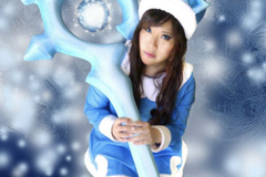 Selling with online payment: League of Legends Lulu winter wonder cosplay