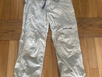Selling Now: Cream medium ski / snowboard pants