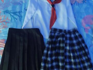 Selling with online payment: Anime Japanese School Girl Outfit
