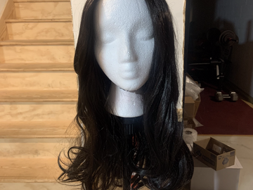 Selling with online payment: Keisuke Baji Tokyo Revengers wig (Unbranded Long Black Wig)