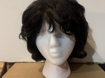 Selling with online payment: Short Curly Black Wig (Such Gems AND STEVEN from The Five Wits)