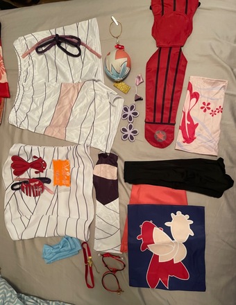 Genshin Yoimiya Full Set Cosplay!