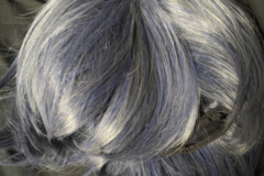 Selling with online payment: Blue/Grey Wig 