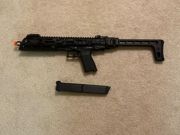 Selling: G&G Armament SMC-9 Gas Blowback Pistol Caliber Carbine