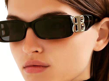 Buy Now: 80pcs retro small frame sunglasses UV resistant sunglasses