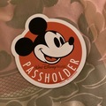 Selling with online payment: Mickey Annual Pass Holder Magnet