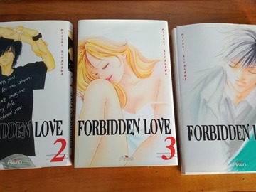 Vente: Lot de 3 mangas "FORBIDDEN LOVE" n° 2, 3 et 6
