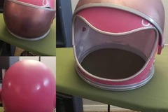 Selling with online payment: Pink Space Helmet