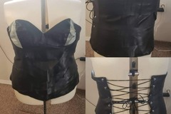 Selling with online payment: Layered Pleather Corset