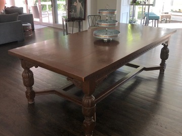 Individual Seller: Vintage Dining Set - Table & Chairs