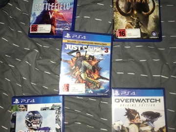 For Rent: PS4 for rent with lots of games on disc