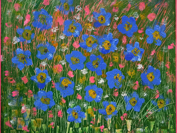 Sell Artworks: Blueflowers