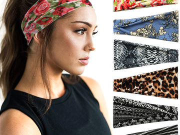 Buy Now: 100pcs sports headband yoga headband sweat-absorbing headband