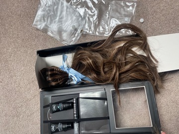 Selling: Zala seamless clip in extensions, 5 piece set, 16 inches