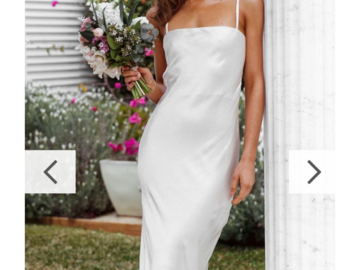 Selling: Billy J Keira Midi Dress - Pearl 