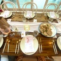 Selling: White and gold dipped cutlery 