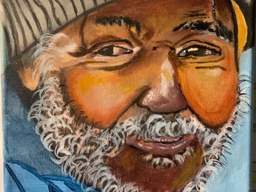 Sell Artworks: Homeless but Happy