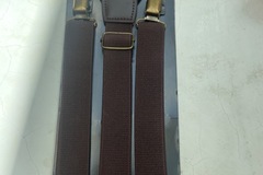 Selling: Brown suspenders 