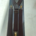 Selling: Brown suspenders 