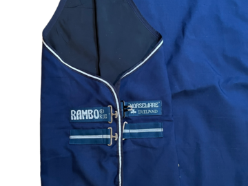 Vente avec paiement en ligne: Horseware Rambo rug - chemise