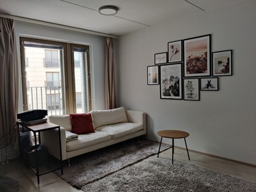 Annetaan vuokralle: Subleasing 2-room apartment in Jätkäsaari