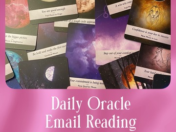 Selling: Daily Oracle Reading with The Moonology Deck